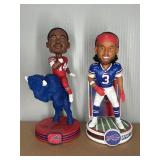 DAMAR HAMLIN, STEFON DIGGS BILLS BOBBLEHEADS