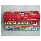1988 SCORE BASEBALL COLLECTOR SET, 1991 BOWMAN SET