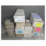 (11) BOXES FOOTBALL CARDS - TEAM SETS & MIXED