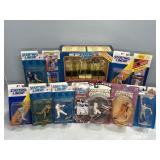 (9) BASEBALL STARTING LINEUP FIGURES - NIB