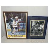PAT LAFONTAINE & RICK MARTIN SABRES SIGNED PRINTS