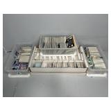 LARGE BOX + (3) SMALL BOXES BASEBALL CARDS