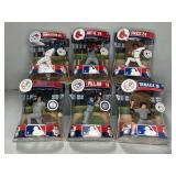 (6) IMPORTS DRAGON BASEBALL PLAYER REPLICAS