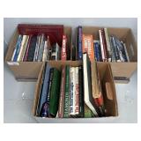 LARGE GROUP OF SPORTS-RELATED BOOKS & LITERATURE