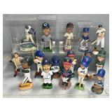 (16) BASEBALL BOBBLES & FIGURES