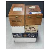 (7) BOXES BASEBALL CARDS - MOSTLY MIXED