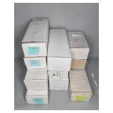 (12) CONTAINERS OF BASEBALL CARDS - SETS & MIXED