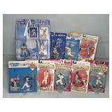 (9) STARTING LINEUP FIGURES - IN PACKAGING