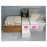 (9) BOXES OF BASEBALL CARDS - SETS & MIXED