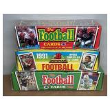 (3) FACTORY SEALED FOOTBALL CARD SETS