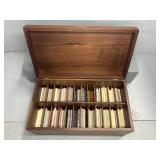 ASST. SPORTS CARDS IN ORGANIZER CHEST