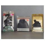 3 HOLSTERS