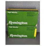 2 BOXES REMINGTON 35 REMINGTON, 200 GR.