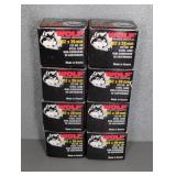 8 BOXES OF WOLF 7.62 X 39 MM, 122 GR. HP