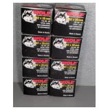 8 BOXES OF WOLF 7.62 X 39 MM, 122 GR. HP