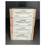 4 BOXES 7.62 X 39MM IN 10 RND STRIP CLIPS