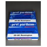 2 BOXES PRVI PARTIZAN 25-06 REM., 90GR. HP