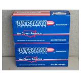 2 BOXES ULTRAMAX 38 SPL., 158GR., SEMI-WADCUTTER