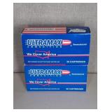 2 BOXES ULTRAMAX 38 SPL., 158GR., SEMI-WADCUTTER
