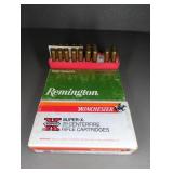 57 RNDS 6MM REMINGTON, WINCHESTER/ REMINGTON