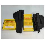 2 FEDERAL HOLSTERWORK SYNTHTETIC HOLSTERS