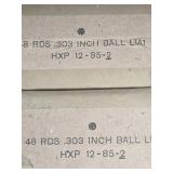 2 BOXES OF 48RNDS 303 BRITISH (7.7X56R BALL R1M3)