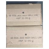 2 BOXES OF 48RNDS 303 BRITISH (7.7X56R BALL R1M3)