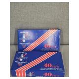 2 AMERICAN AMMUNITION 40 S&W, 180GR. (50 PER BOX)
