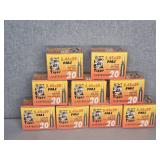 9 BOXES GOLDEN TIGER 5.45 X 39MM, FMJ, 59GR.