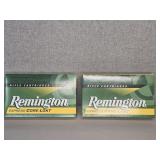 2 BOXES REMINGOTN 270 WIN., 130GR., CORE-LOKT
