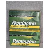 2 BOXES REMINGTON CORE-LOKT 30-06 SPR. 165 GR.