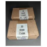 2 BOXES 303 BRITISH (7.7X56R BALL R1M3)