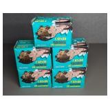 5 BOXES BROWN BEAR 7.62X39MM, 123GR. FMJ