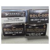 70 RDS - 9MM LUGAR HOLLOW POINT