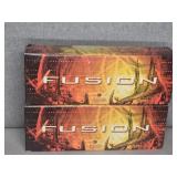 2 BOXES FUSION 270 WINCHESTER SHORT MAG, 150GR.