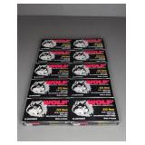 10 BOXES WOLF 223 REM., 55GR. COPPER FMJ