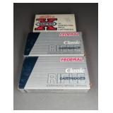 3 BOXES 338 WIN. MAG, 225-250GR., WESTERN/ FEDERAL