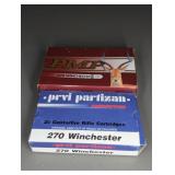 2 BOXES REMINGTON 25-06 REM., 87GR. POWER-LOKT HP