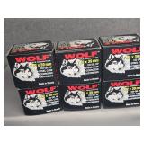 6 BOXES WOLF 7.62 X 38MM, 122GR. HP