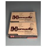 2 BOXES HORNADY 6.8MM SPC, 110GR. BTHP/WC