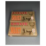 2 BOXES ESTATE CARTRIDE INC. 300 WIN. MAG.