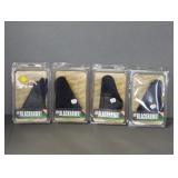 4 BLACKHAWK NYLON HOLSTER, GLOCK 26, 27 & 33