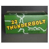 BOX OF 500 RNDS REMINGTON 22 THUNDERBOLT