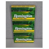 3 BOXES REMINGTON 25-06 REM., 120 GR. CORE-LOKT