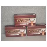 3 BOXES PMP 243 WIN., 100GR. SOFT POINT