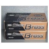 2 BOXES BLAZER BRASS 40S&W 165GR. FMJ (50 PER BOX)