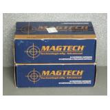 2 BOXES OF MAGTECH 357 MAGNUM 158 GR. SJSP