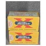 2 BOXES WESTERN SUPER-X 32 S&W LONG, 98GR. LUBALOY