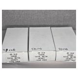 2 FULL BOXES, 1 PARTIAL 40 S&W, 165GR., FMJ