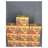10 BOXES GOLDEN TIGER 223 REM., 56GR. LEAD CORE